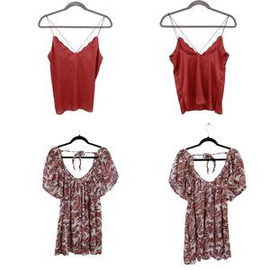 Romantic Tops Bundle Womens M Multi Boho Hippie‎ Cottagecore Feminine Ethereal